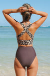 Bikini animal print tiro alto (preventa)