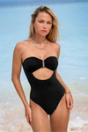 Traje de baño elite negra (en stock)